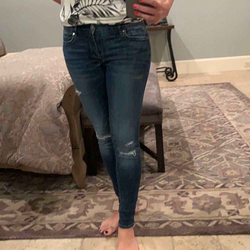 White House Black Market Skinny Jeans 0